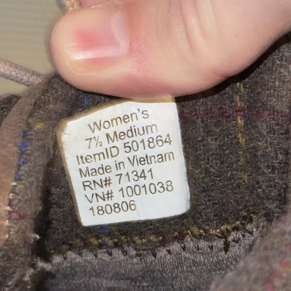 L.L. Bean Tek 2.5 Park Ridge Brown Casual Outdoor Work Boots Womens Size 7.5
